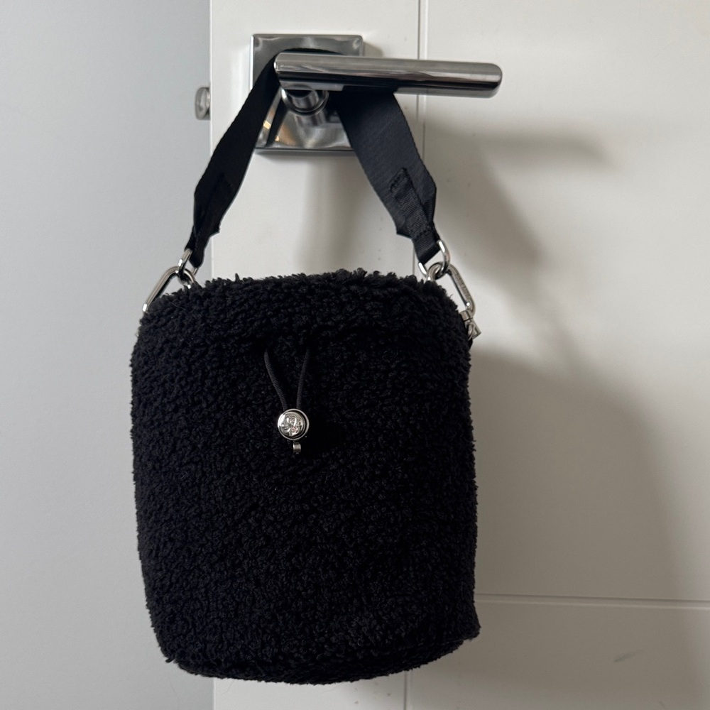 lululemon athletica Black Sherpa Mini Bag